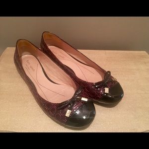 Classic Kate Spade Patent Leather Flats Size 9